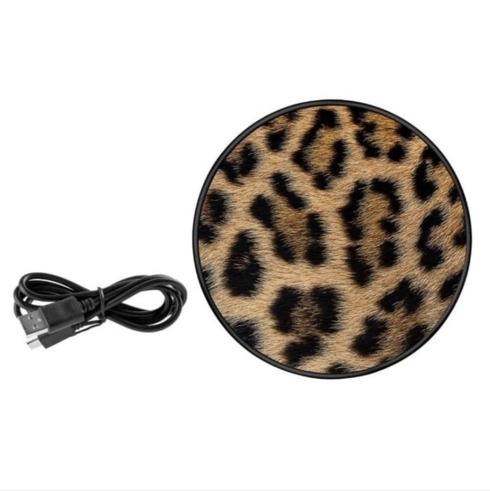 Ultra Slim Wireless Universal Charger by Hang Cheetah Leopard NWT 5☆ 1 Left!